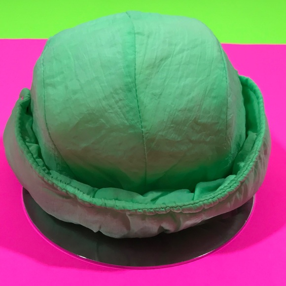 MCGREGOR Vintage Neon Green Side Snap Puff Hat - Picture 4 of 7